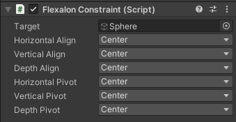 Constraint options