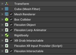 XRI Component List