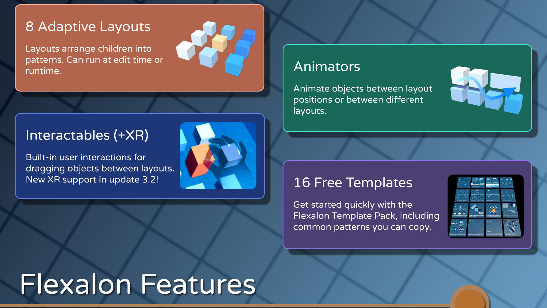 Flexalon Features